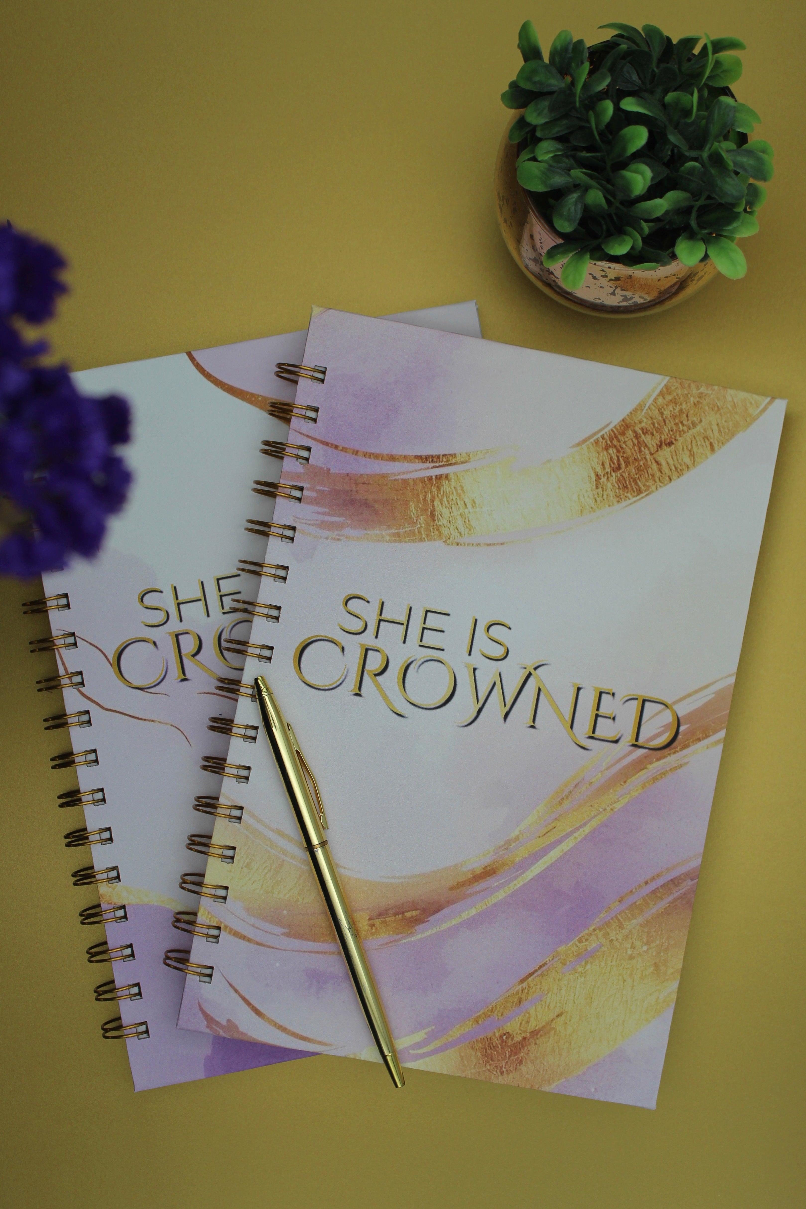 She Crowned™ Journal A Kingdom Mind Reset Experience for Women Ready to Rise