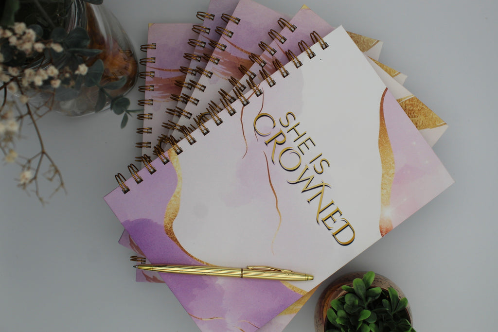 She Crowned™ Journal A Kingdom Mind Reset Experience for Women Ready to Rise