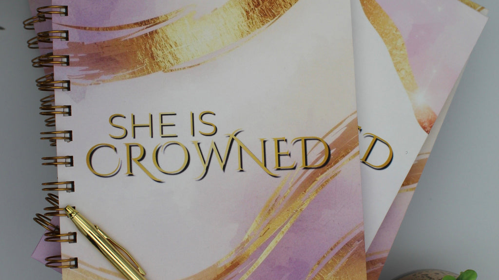 She Crowned™ Journal A Kingdom Mind Reset Experience for Women Ready to Rise